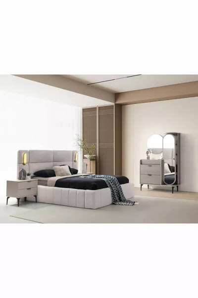 طقم غرف نوم رن كورنر % MDF | توصيل وتركيب مجاني