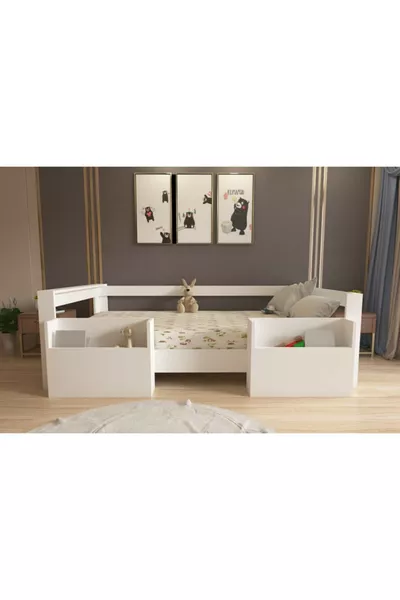 سرير مونتيسوري متوافق مع سرير MDF -1