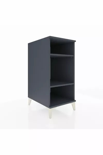 خزانة جانبية كرونوس برفين أنثراسيت-أنثراسيت