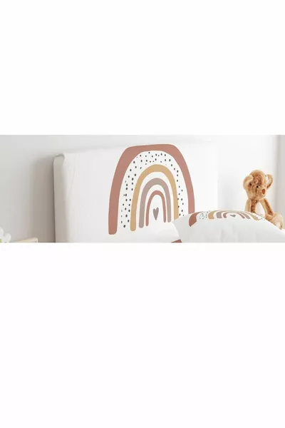 غطاء رأس السرير قوس قزح