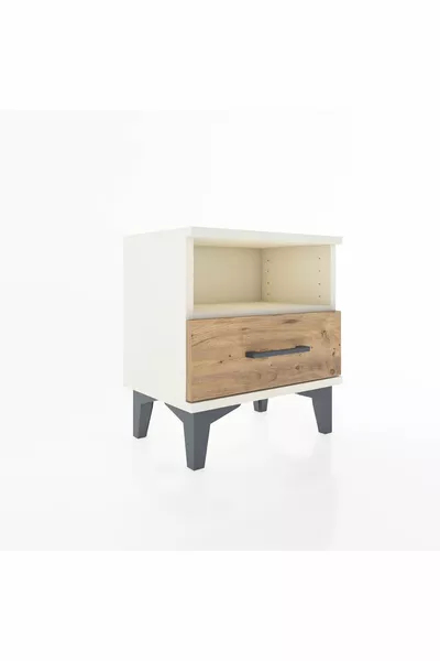 Аргес Комодин с една лавица и едно чекмедже, Яспис-Смърч