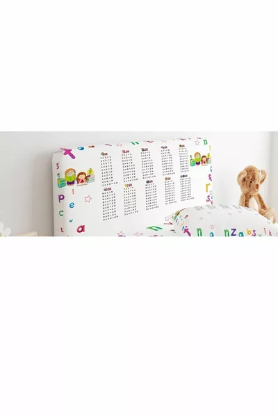 غطاء رأس السرير جدول الضرب