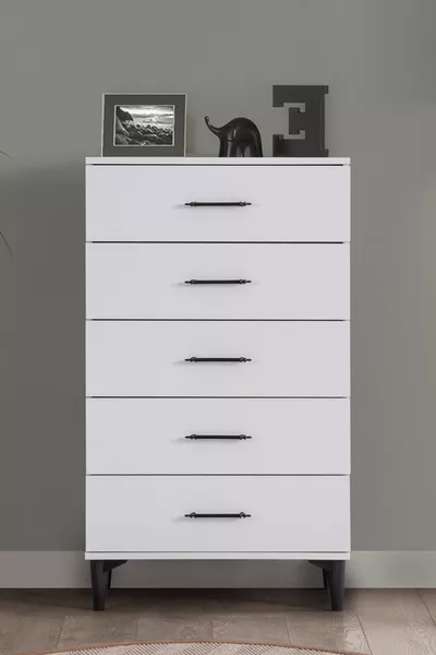 Dresser, Blesk 5-Drawer Dresser