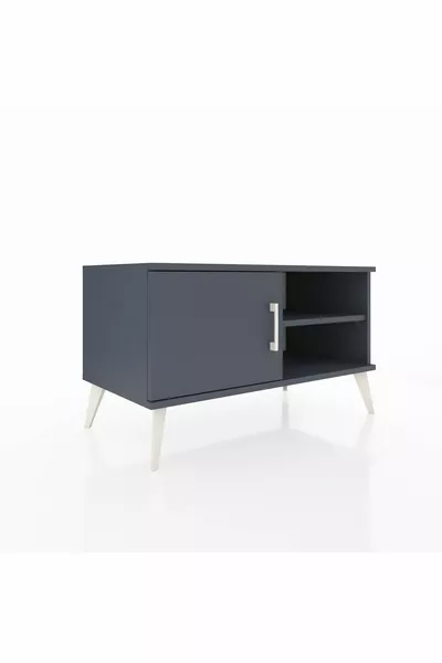 Hyperion Şifonyer 2 Raflı Tek Kapaklı  Antrasit-Antrasit