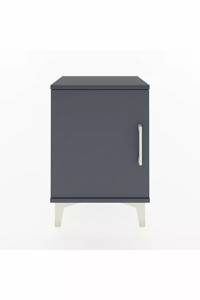 Arges Lade 2 Planken Met 1 Deur Antraciet-Antraciet