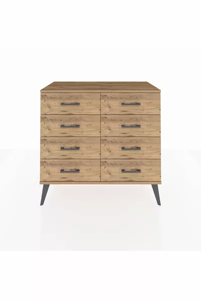 Hyperion Dresser 8-Drawer Pine-Pine