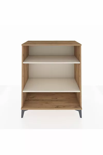 Hyperion Kommode 2 Regale Kiefer-Marmor