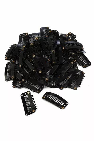 مشبك صغير أسود  عدد