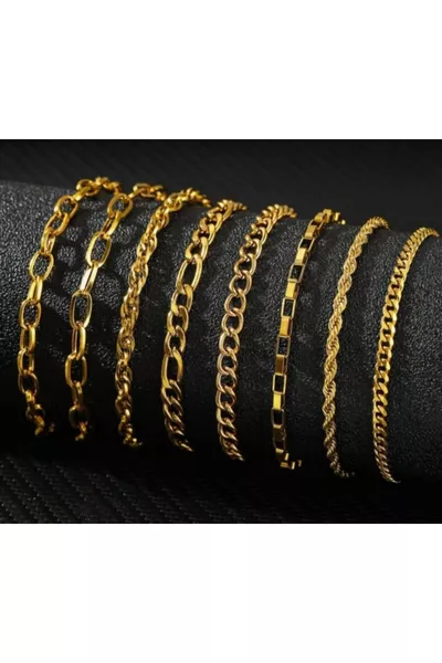 سوار نسائي موديل جولد 8