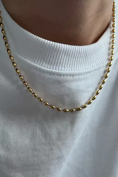 Collana Vintage in Acciaio L