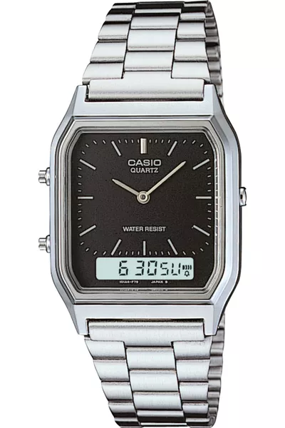 a-1dmq Herren Analog-Digital-Eckige Uhr