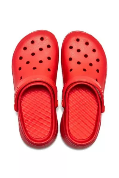 صندل نسائي أحمر مقاس /