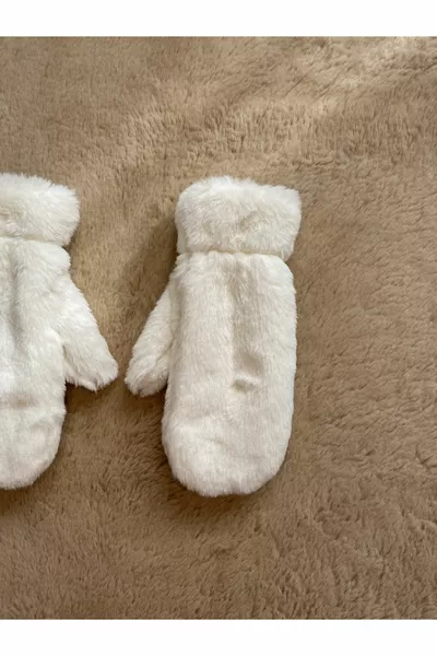 Plush Soft Women's Gloves, Stylish, Comfortable and Warm Winter Gloves, Reversible Gloves