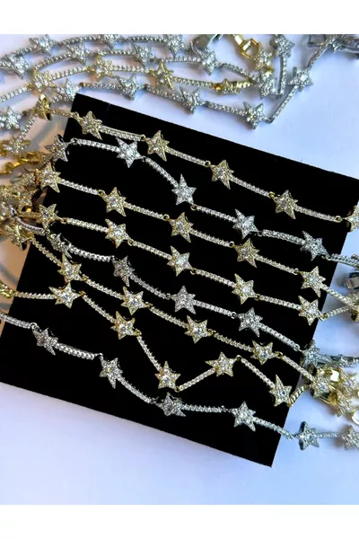 Браслет XUPING из нержавеющей стали с блестками