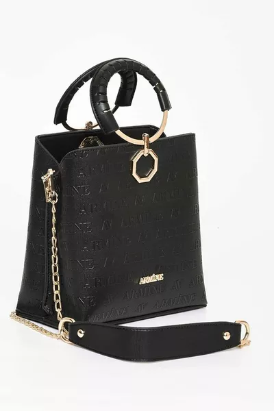  Women's Laser-Printed Hand & Shoulder Bag