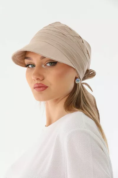 قبعة باندانا بسدادة حجرية على طراز السفاري