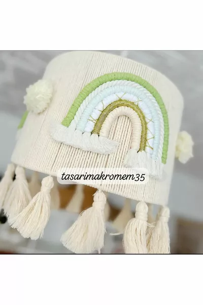 Macrame Baby-Children's Room Chandelier