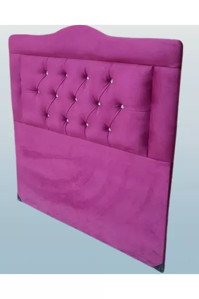 عنوان DK شخص واحد نموذج تاي ريشة فوشيا قماش مبطن بالكامل مصنوع يدويًا