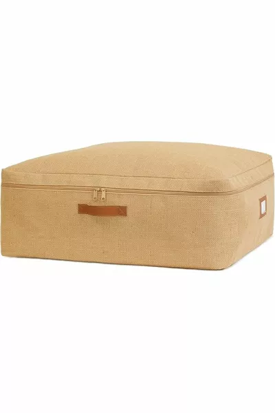 Home Textile Large Size Jute Underbed Storage Bag x x cm
