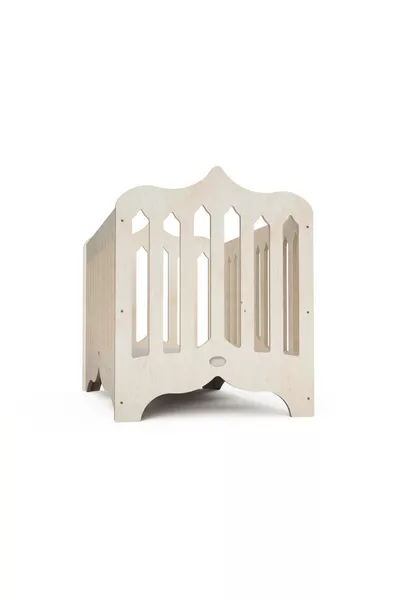 -سرير أطفال قوطي، قابل للتلوين، عضوي، قابل للتجميع، محمول، منتج مخصص