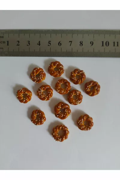 Handmade Fimo Miniatur Bagel 1 Piece Price