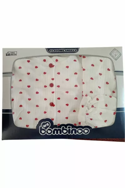 5 Stück herzbedruckter Krankenhausausgang Boxed auf Roving Stoff