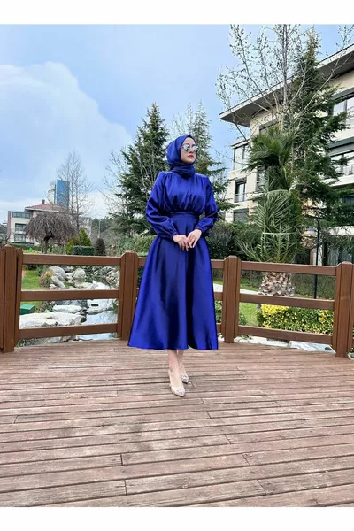 Purple Blue Aura Dress