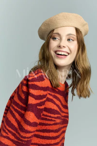 Френски художник Филцова шапка от норка