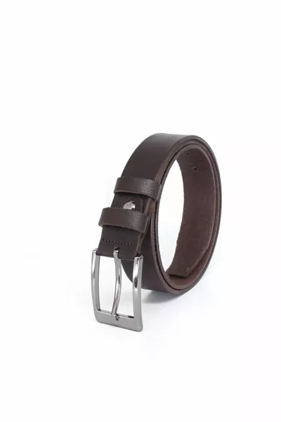 3,5cm Noir - Marron Lot de 2 % cuir de buffle Ceinture classique pour homme