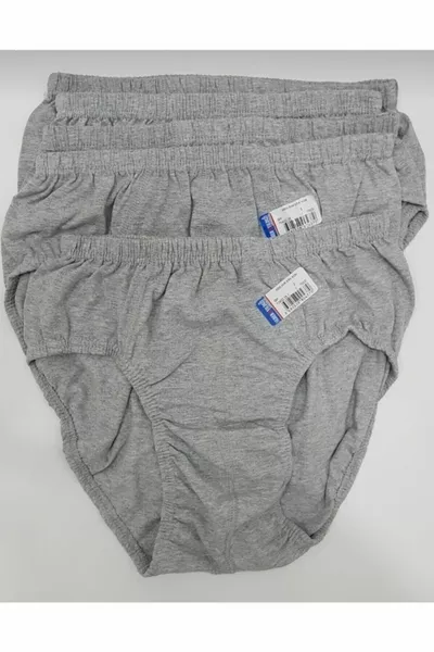 Серый цвет 5 предметов Мужские трусики-комбинации