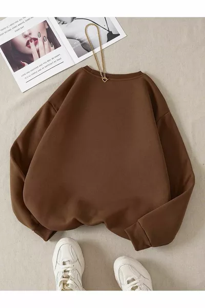 للجنسين لون كبير الحجم طاقم الرقبة القطن قميص من النوع الثقيل