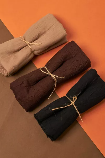 Hijab Hijab Scialle da donna in bambù crack modello-Set di 3