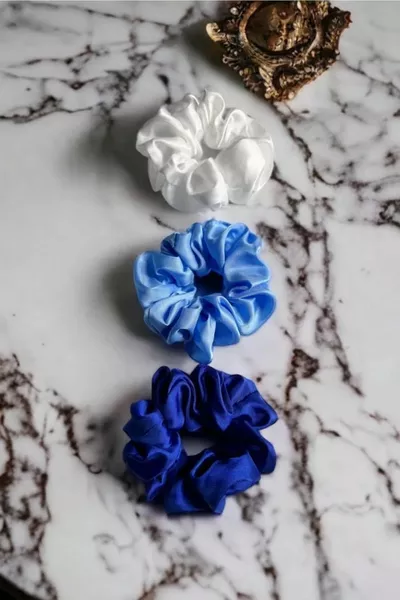 Дамски ластик от сатенена катарама: 3 броя