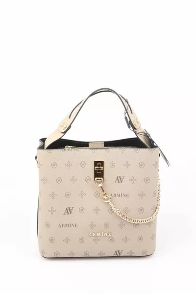 المرأة اليد والكتف مساء اللباس حقيبة  المنك المطبوعة