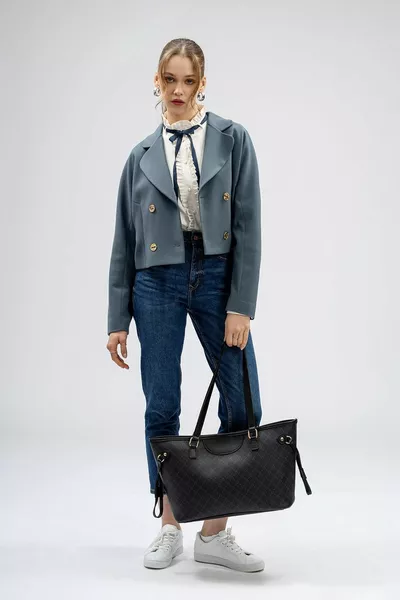 Borsa a mano e a tracolla da donna fantasia