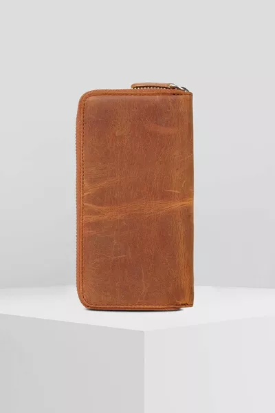 Royal Retro Tan Phone Wallet