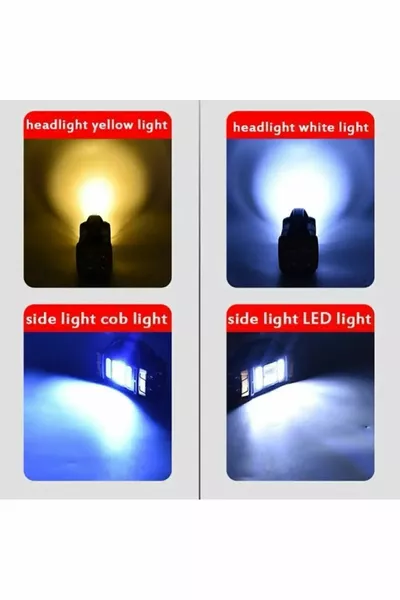 Powerbank op zonne-energie met 4 standen Camping Lantern Zaklamp