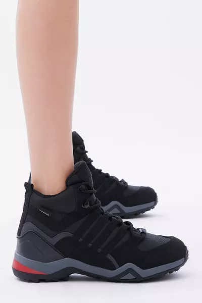 أحذية للجنسين أسود مدخن للرحلات 