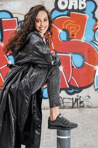  Siyah Kadın Sneaker Günlük Spor Ayakkabı