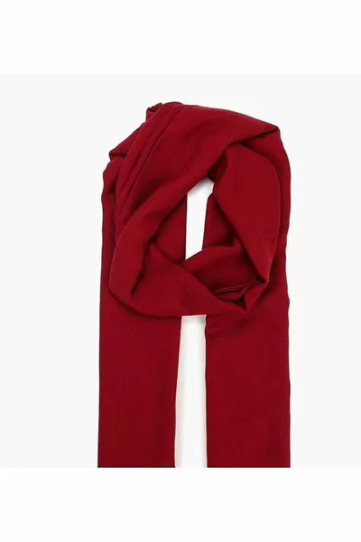 الصوف وشاح الكرز الأحمر بورجوندي وشاح