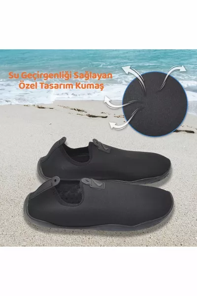 Lab Noir Chaussures de Plage & Mer Multipurpose