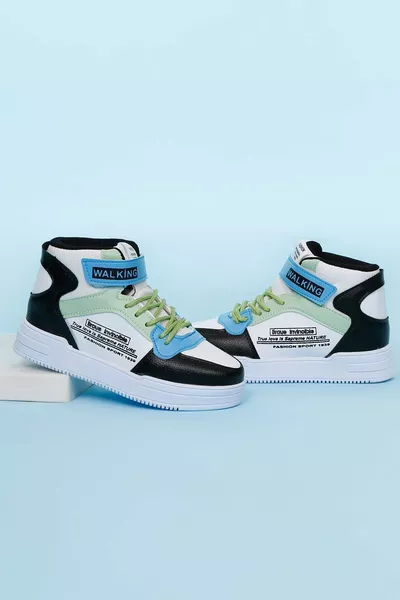 Kinder-Sneaker Bequem Atmungsaktiv Flexibel Qualität Schnürung Orthopädisch Nützlich Knöchel Kinder Sport