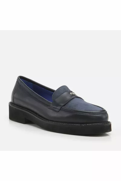 جلد طبيعي كحلي أزرق المرأة المتسكع