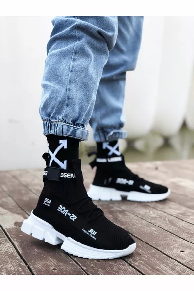 Zr Style Baskets de couleur noire