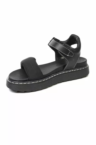 Дамски черни сандали Lab 