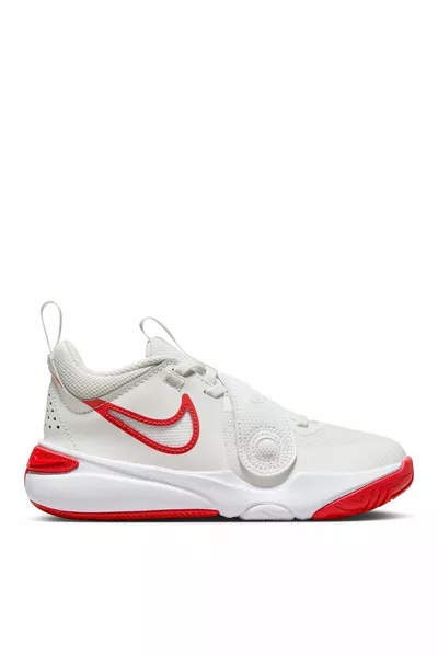 Children's White - Red Walking Shoes -TEAM HUSTLE D  (PS)