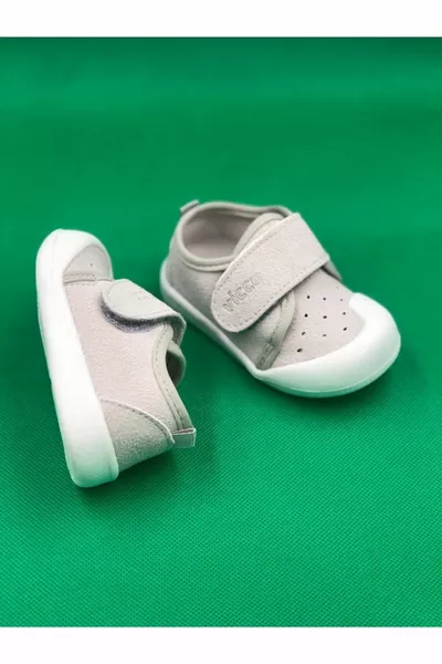 Gri - Anka Anatomik Esnek Ilk Adım Ayakkabısı