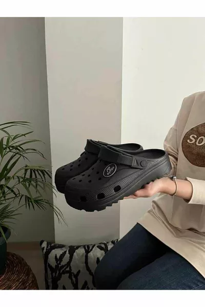 Анатомична структура с висока дебела подметка Меки нехлъзгащи се чехли за болнична лекарска медицинска сестра