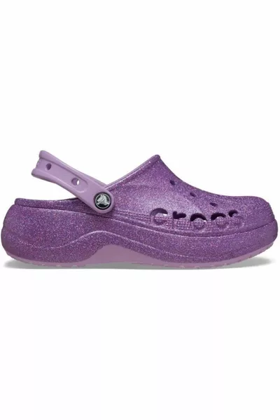 Baya Plateau Glitter Clog Damen Hausschuhe -5PR