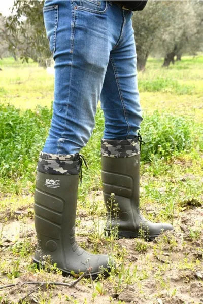 Мъжки ботуши с дълго деколте Soldier Green Galaxy